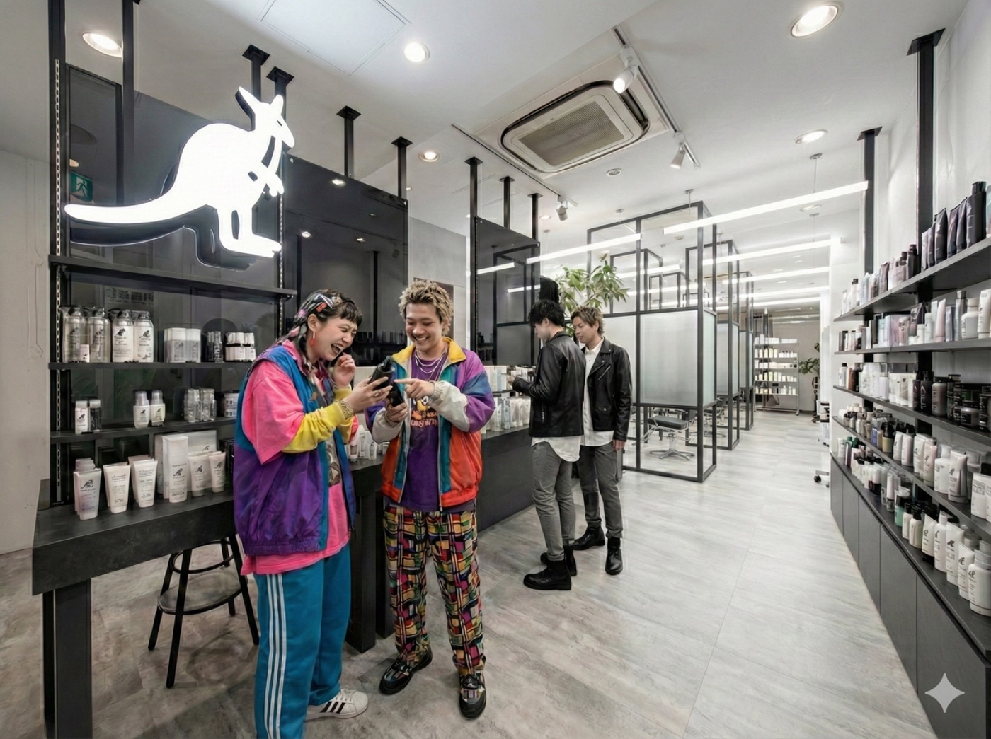 KANGOL SALON 店内の様子